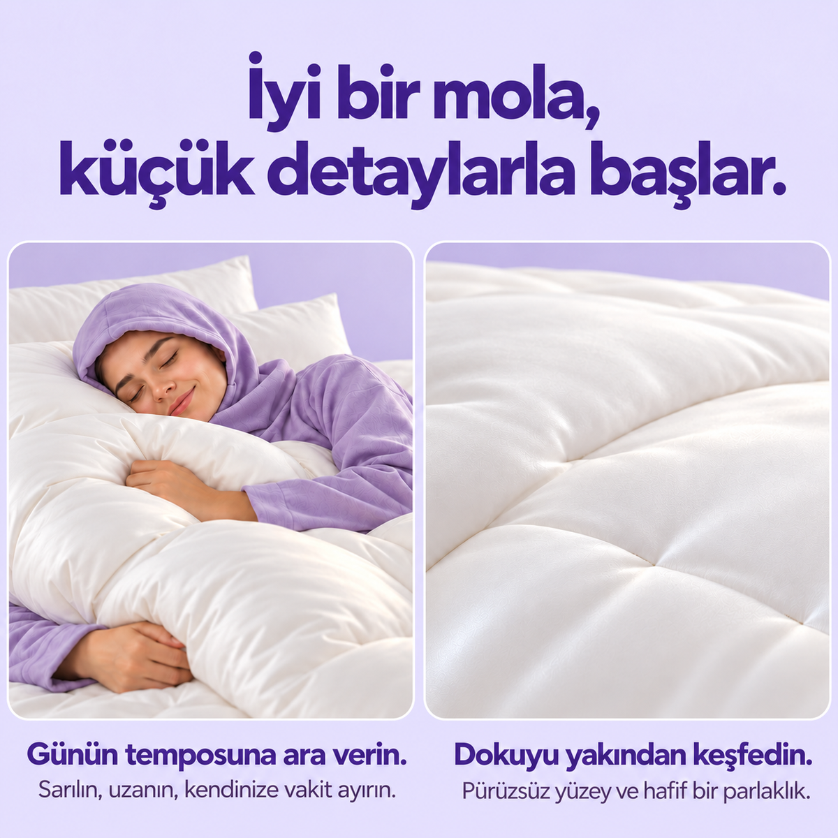 Pufumy™ - Marshmallow Bulut Yorgan
