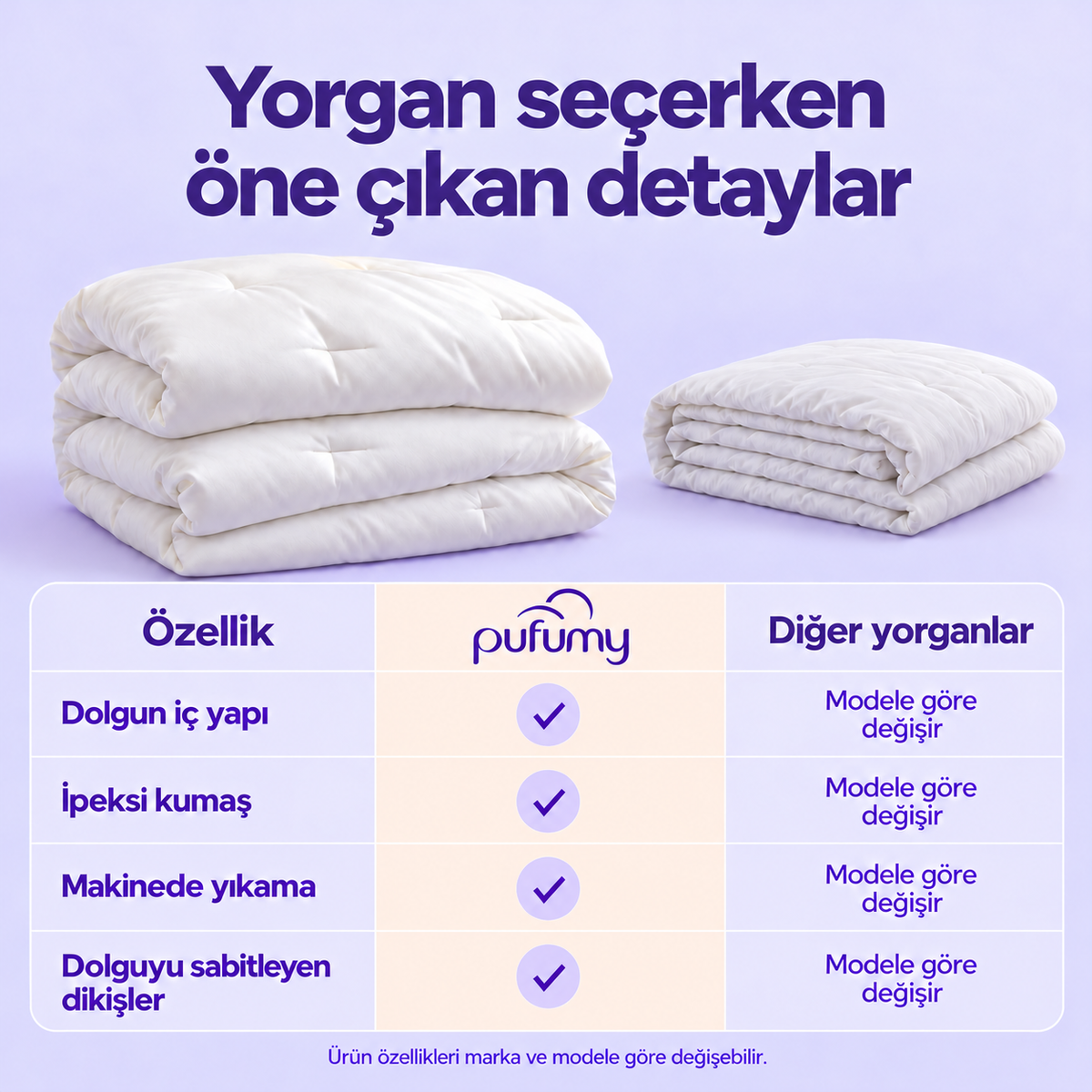 Pufumy™ - Marshmallow Bulut Yorgan